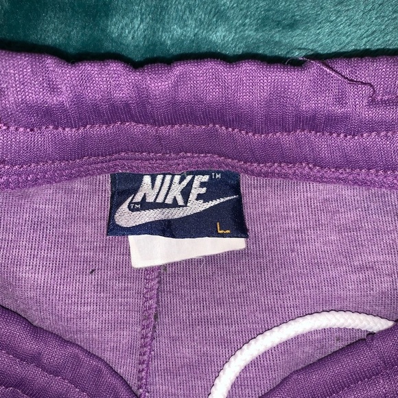Vintage 90s Retro Nike track suit matching set rare Purple Women’s large - Picture 13 of 16